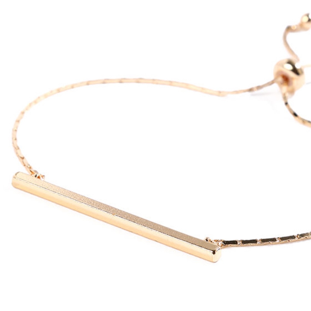 Zanzibar Gold Bar Bracelet